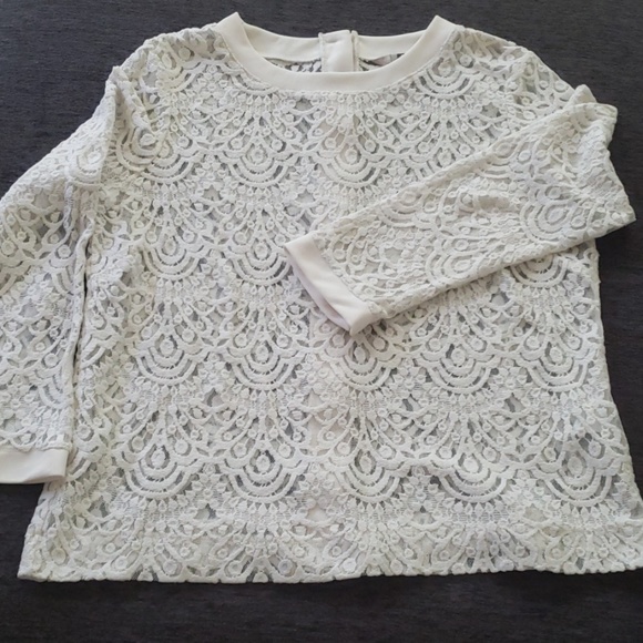 Banana Republic Tops - Banana republic lace blouse Banana Republic Tops - Banana republic lace blouse